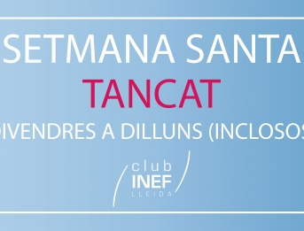 Tancament Club INEF