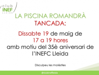 Tancament pel 35è Aniversari